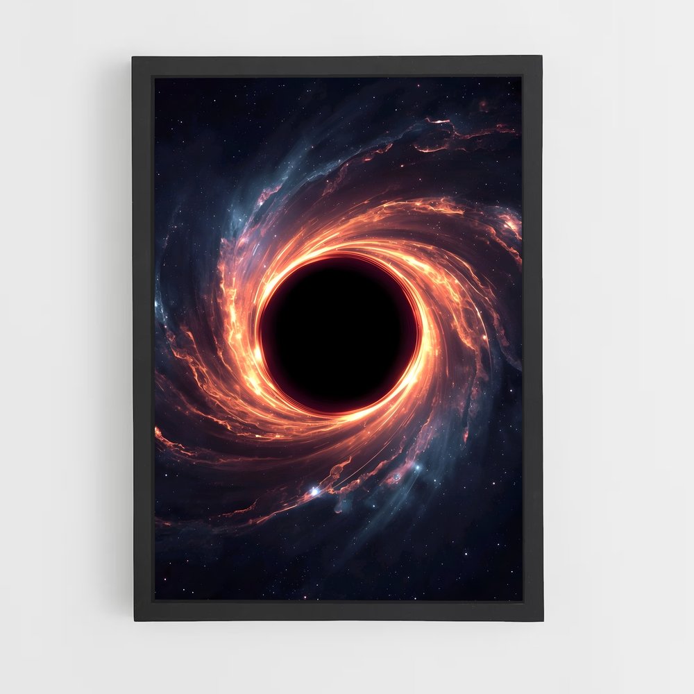 Poster L'Univers Insondable – affiche Trou Noir (vue 2)